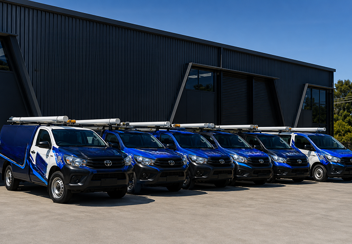 Fleet of Surry Hills Blocked Drains plumbing vans