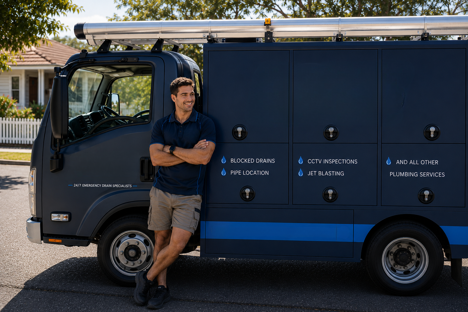 Plumber with Surry Hills Blocked Drains van