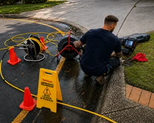 On-site drain inspection at a Surry Hills property